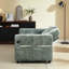 Lit escamotable de 58,82 po avec trois ports, réglable, deux coussins lombaires, - pour des espaces de vie élégants, peu encombrant, coussins coulissants en tissu d'ameublement en chenille, conversion facile, tissu doux