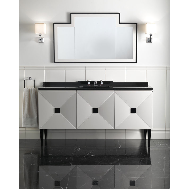 Jetset 65.35'' W Vanity, Warm Gray