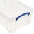 Really Useful Box 8.1L Plastic Storage Container w/Snap Lid & Clip Lock Handle-947467453-947467424