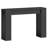 47.2'' Console Table Hallway Foyer Table with 2 Open Side Shelf