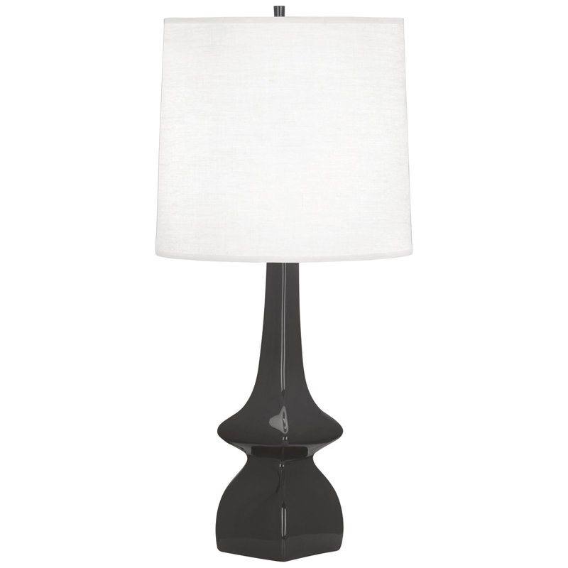 Jasmine Ceramic Table Lamp, Ash