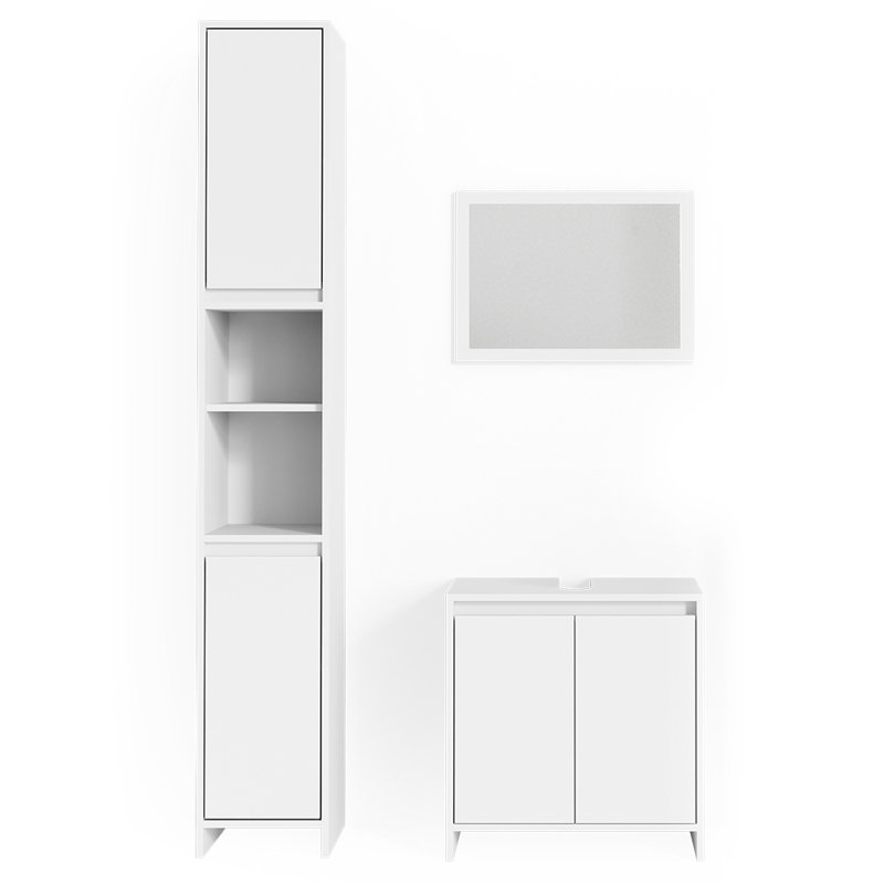 Hathulf Bathroom Storage Furniture Set