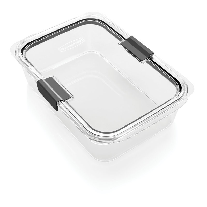 Clear BPA-Free Plastic Meal Prep Storage Set with Lids