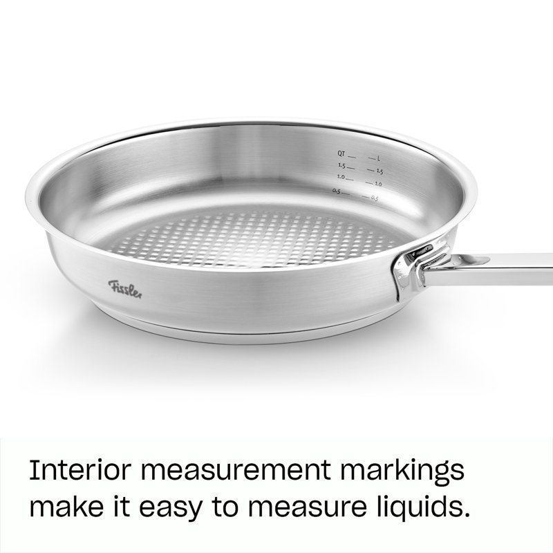 Fissler® Original-Profi Collection® Stainless Steel Frying Pan, 11" W