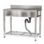 Yoan Stainless Steel One Compartment Commercial Sink with Left Drainboard