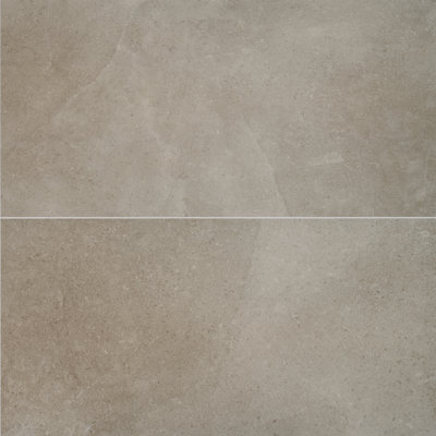 Grava 23.62" x 47.24" Matte Porcelain Stone Look Floor and Wall Tile (15.49 Sq. Ft. / Case)