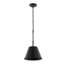 Luminaire suspendu 1 lumière à abat-jour Empire