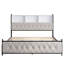 Smart Bookcase Velvet Storage Beds Upholstered Bed-134454803