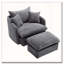 Coussin de fauteuil pivotant sur 360 ° avec 3 coussins-1991358147-1991358148
