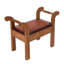 Tabouret de coiffeuse Colonial Blond