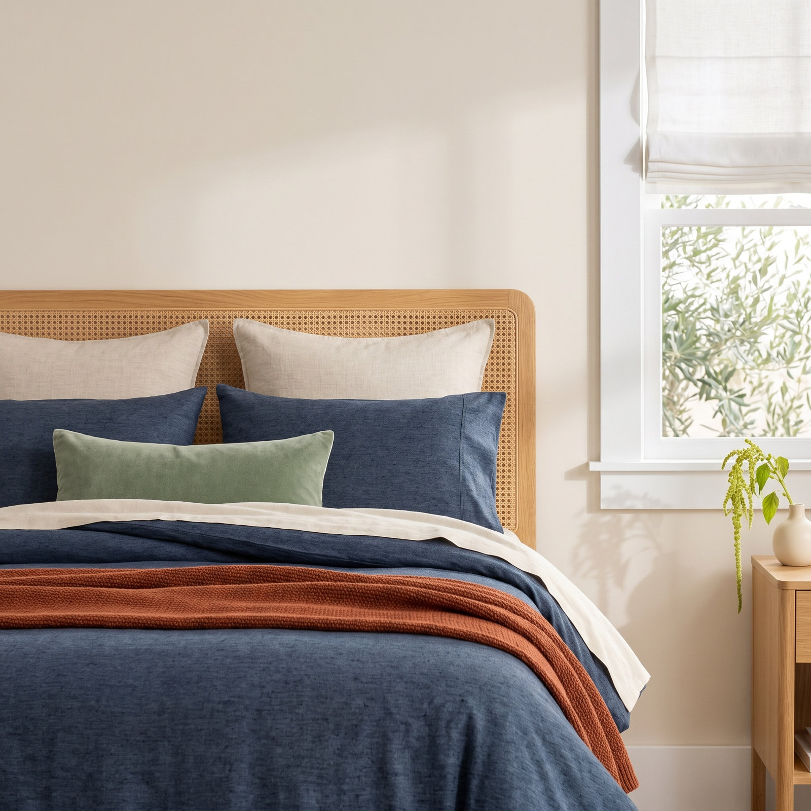 Velvet Quilt Set, Full/Queen Quilt, Dove White