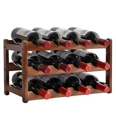 Wine bottle rack