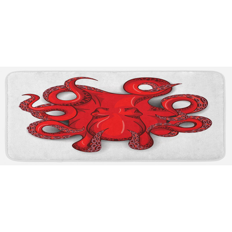 Tapis de cuisine octopus