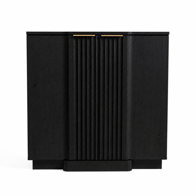 Designer Modern Minimalist Style 31.5'' Fluted Panel Sideboard