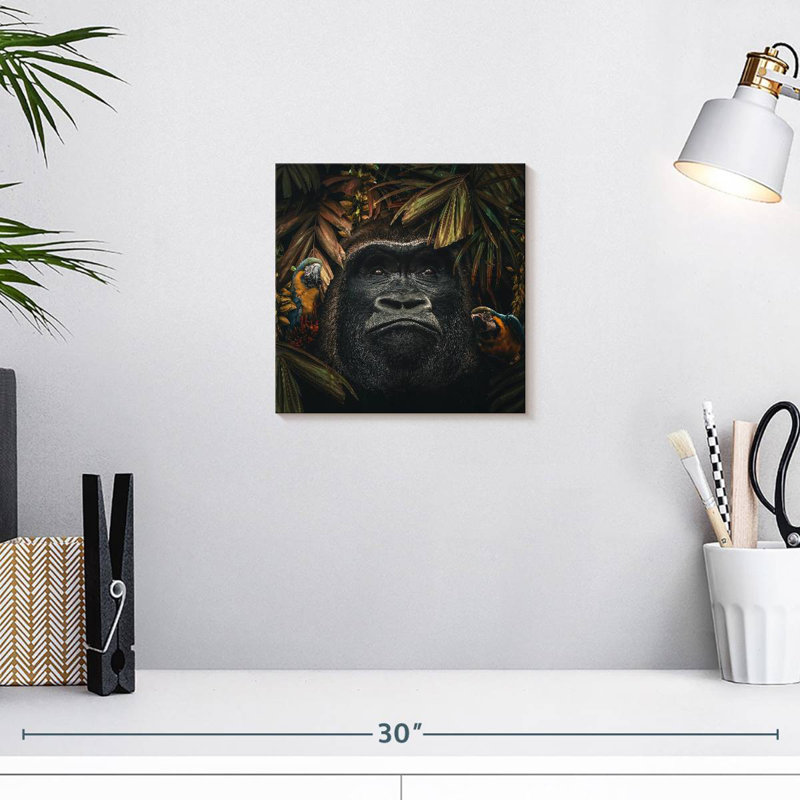 Brampt Gorilla II, 10" H x 10" W