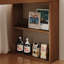 Bureau rectangulaire en bois massif noyer-108841195