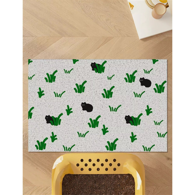 Tapis filtrant pour litière pour chat, H 0,3 po x l 35,43 po x P 23,62 po