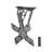 Mount-It! Motorized Ceiling TV Mount w/ Remote, Electric Flip Down Pitched Roof Fits 32 - 55 in. TVs
