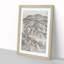 A Rocky Landscape by Kawanabe Kyosai - Framed Print-55629507-55629508