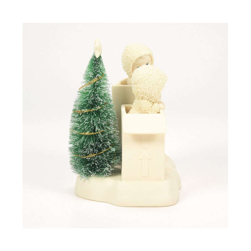 Figurine de Noël classique givré 5,51 po
