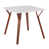White / Walnut