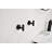 2 Pieces Towel Hook Stainless Steel Matte Black Wall Mounted Rustproof Scratch Resistant