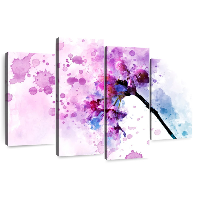 Harnek Cherry Blossom Abstract, 27" H x 43" W