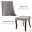 Chaise de salle à manger rembourrée Lonsdale-470183280