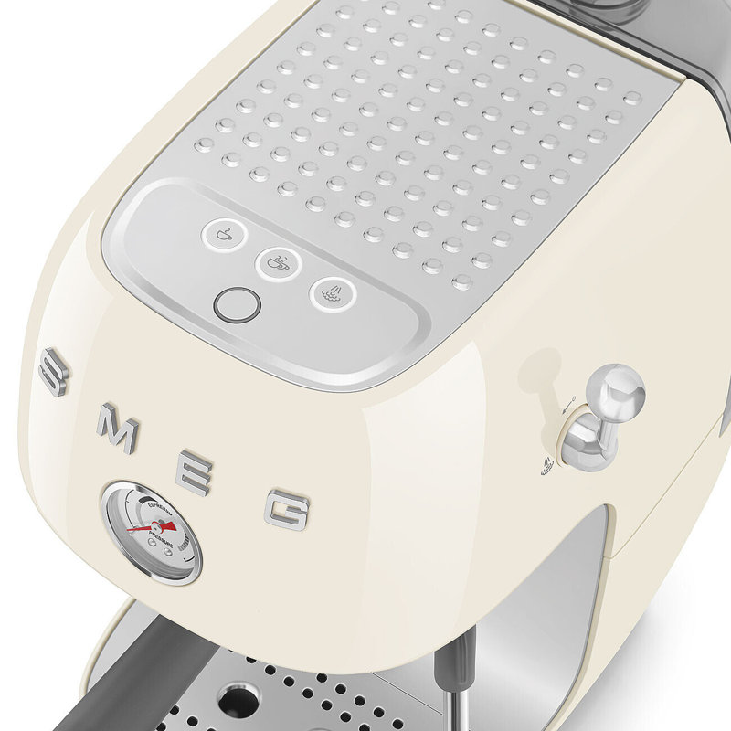 Smeg Manual Espresso Maker With Cold Brew, Cream