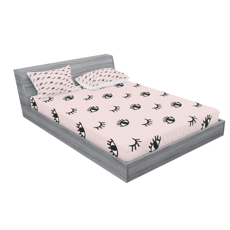 Microfiber Sheet Set, Queen Sheet Set + Fitted Sheet + 2 Pillowcases
