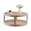Ensemble de tables basses 2 pièces Tablette inférieure