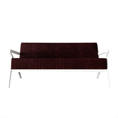 Merrin 3-Piece Contemporary Velvet Sofa Set