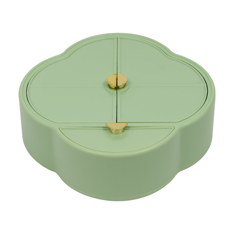 Darneil Wall-Mounted Storage Box Makeup Organizer with Magnetic Suction Door