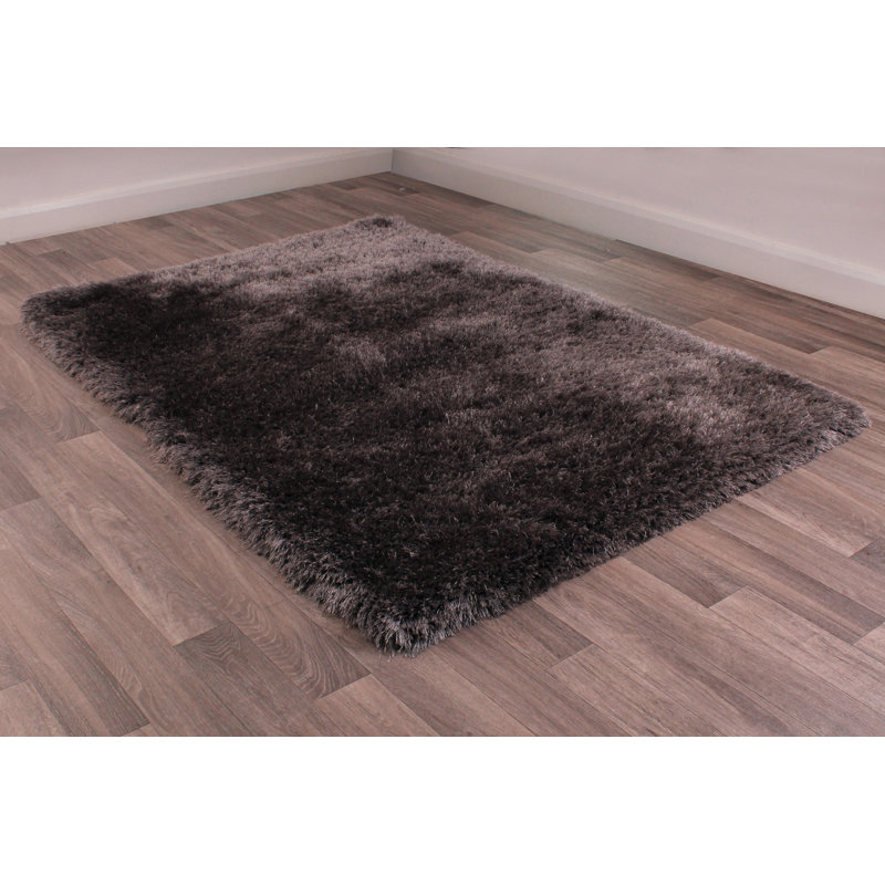 Sapphire Grey Rug, Rectangle 60 x 110cm