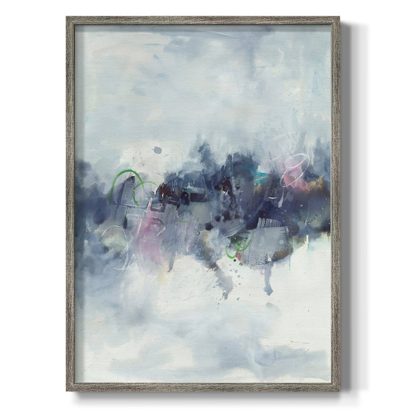 Oiseaux I, reproduction encadrée - bois massif, H 15 po x l 12 po