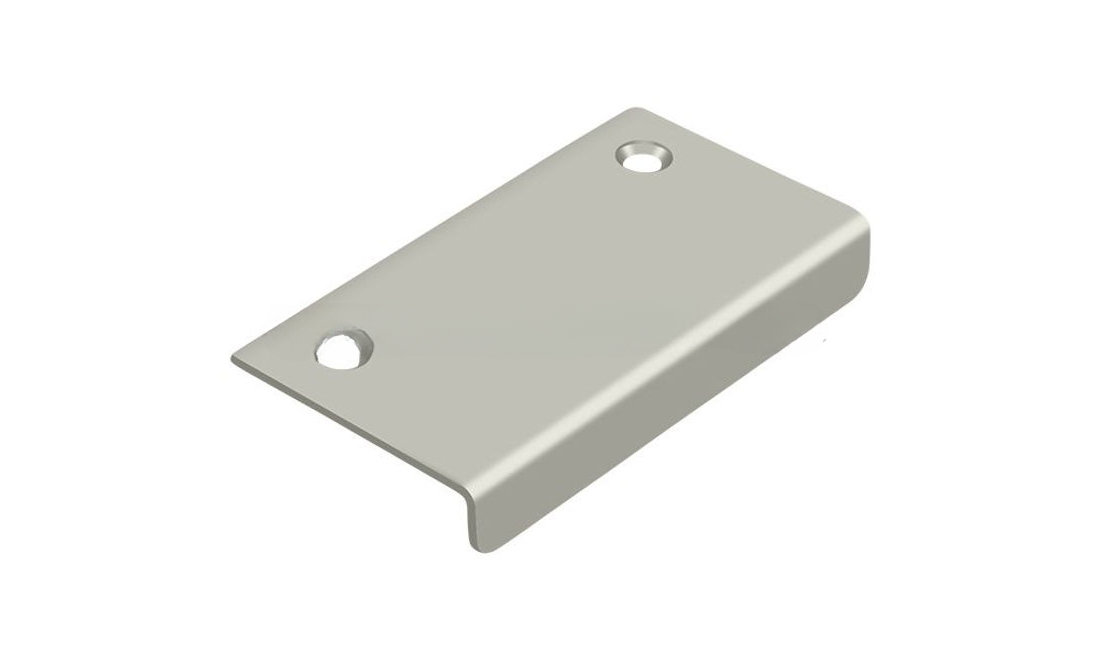 Finger Cabinet Pull, Polished Chrome