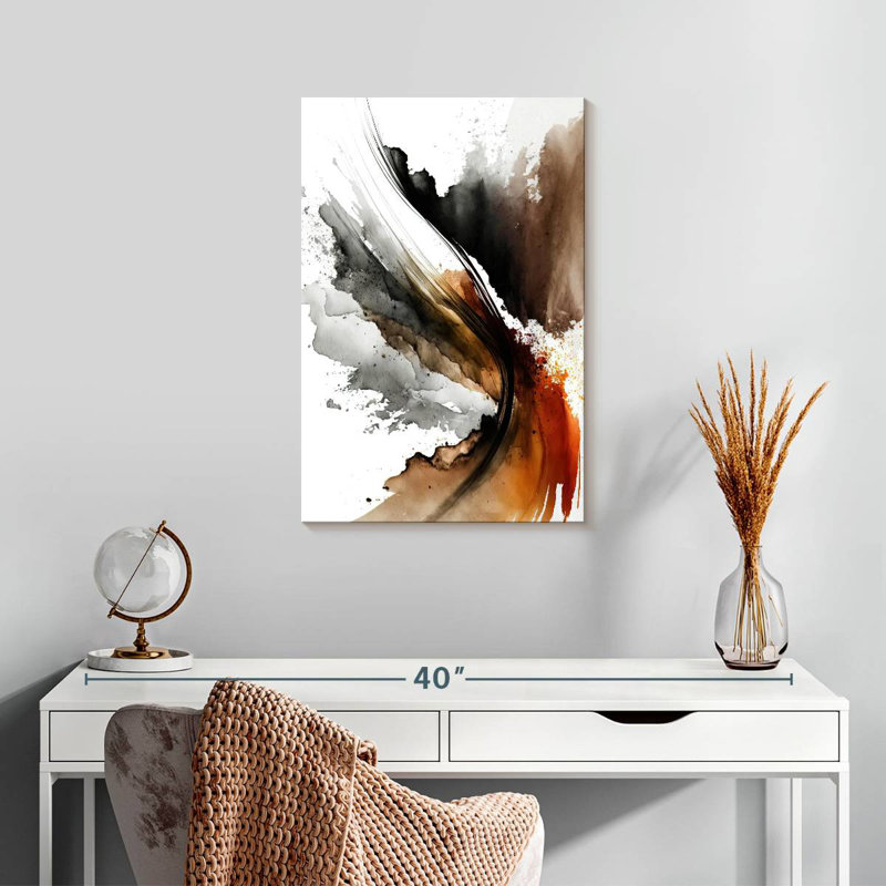 Avery Earthy Abstraction, 24" H x 16" W