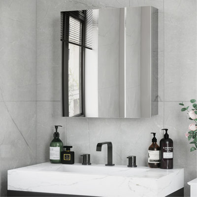 Armoire de salle de bain avec miroir