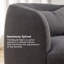 Fauteuil pivotant rembourré Bolton-2112903099