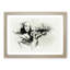 Mona Lisa by Banksy - Picture Frame Graphic Art Print on MDF-55732384-55732385