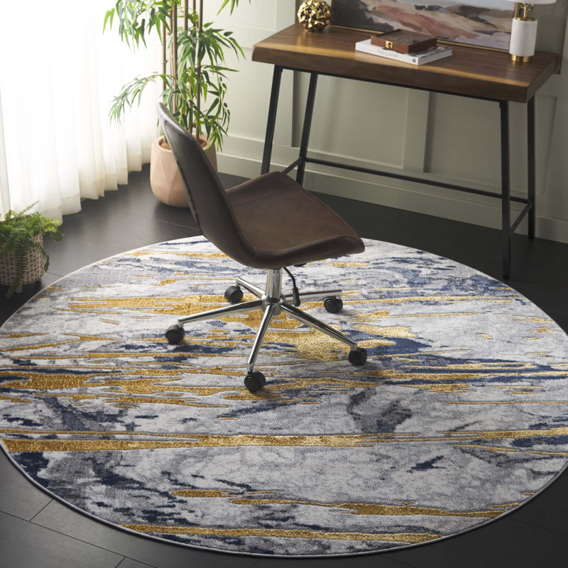 Anir Performance Performance Abstract Rug, Rectangle 9' x 12'