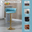 Christal Height Adjustable Swivel Bar Stool-377126495-377126499