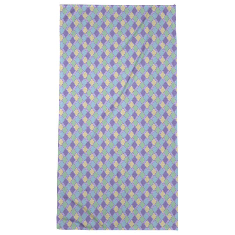 Katelyn Elizabeth Bath Towel, Purple Pastel