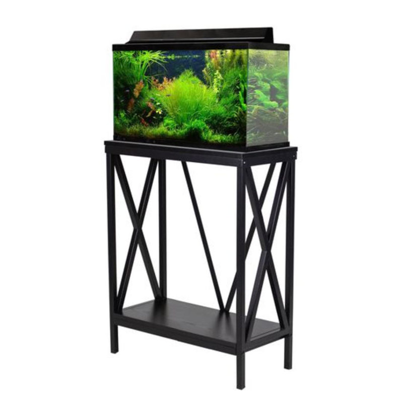 Balbo Rectangle Aquarium Stand, 20 Gallon (28"H x 24.2"W x 13"D)