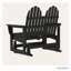 Fauteuil oscillant classique 48 po POLYWOOD Adirondack-833290