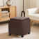 Upholstered Storage Ottoman – Multi-Functional Footrest & Hidden Storage