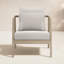 Layne Teak Outdoor Lounge Chair-128596837-128596763