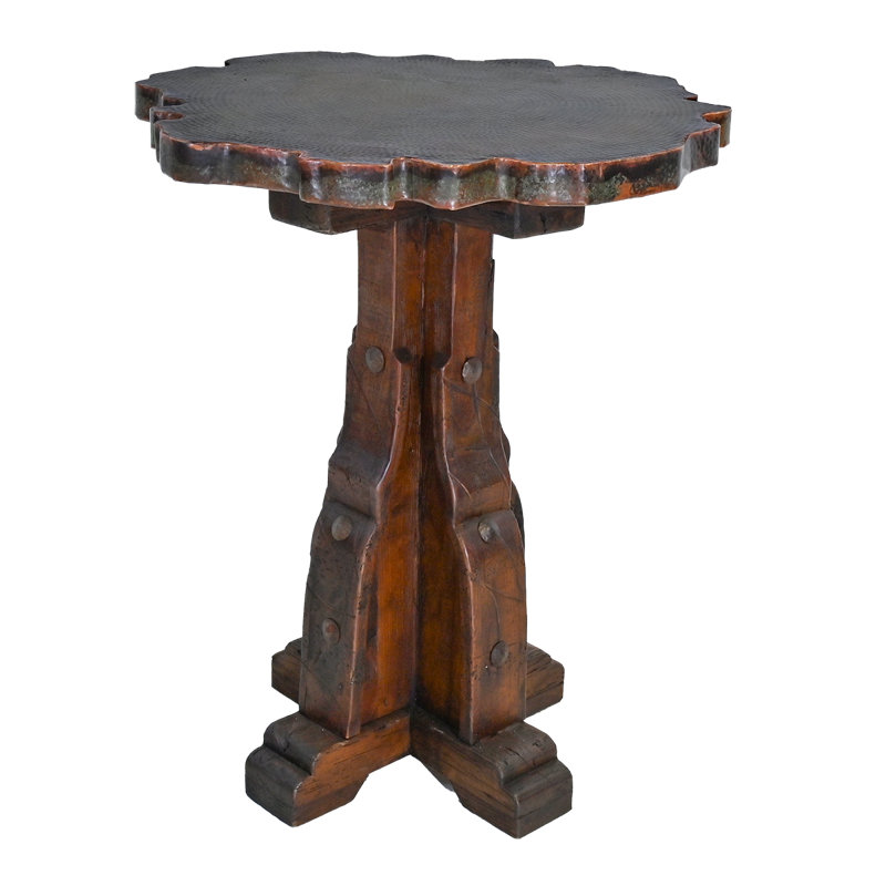 Live Edge Copper Dining Table