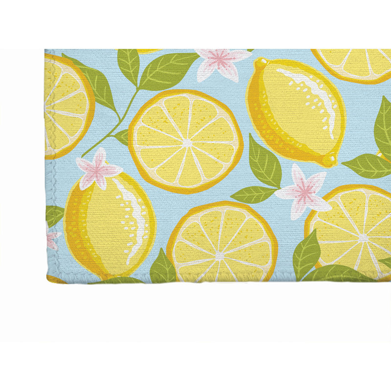 Lemons Outdoor Rug, Rectangle 8' x 10'