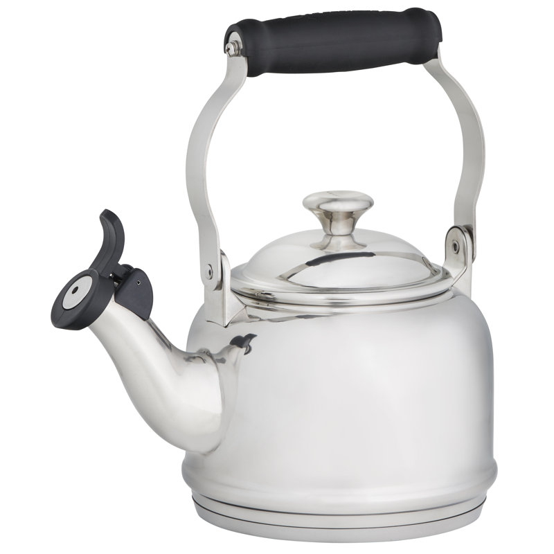 Le Creuset Stainless Steel Demi Kettle, 1.7qt.